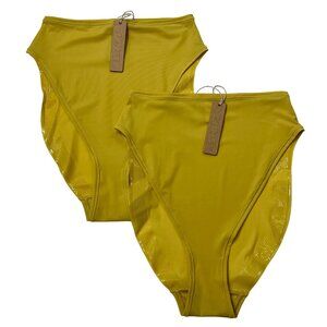 SKIMS Jelly Sheer Cheeky Brief Lot of 2 Topaz Womens XXS‎